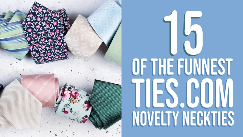 Skinny Ties and Novelty Ties - 15 Fun Ties from Ties.com 01